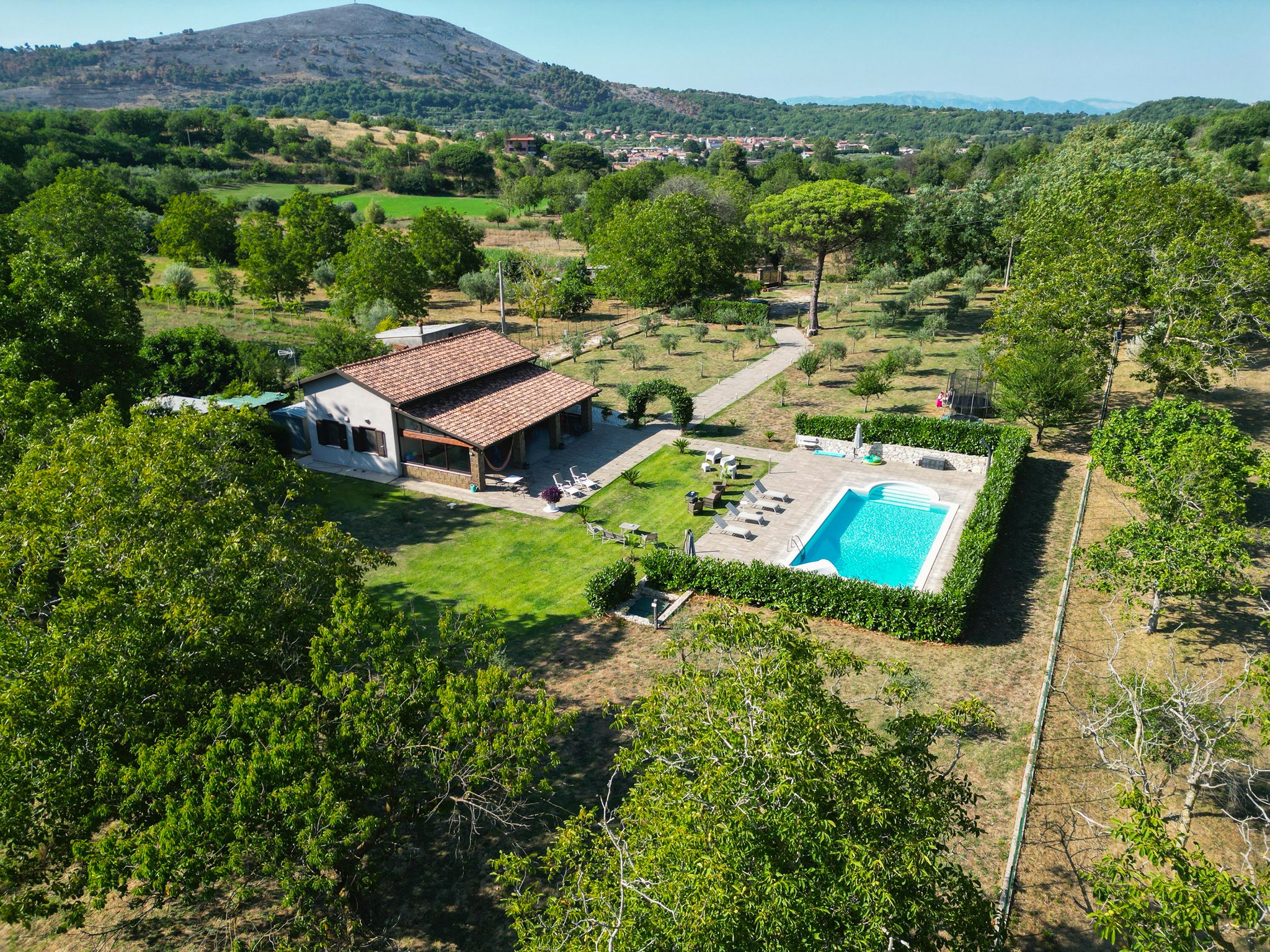 Casa in Campagna Caserta - Vista aerea